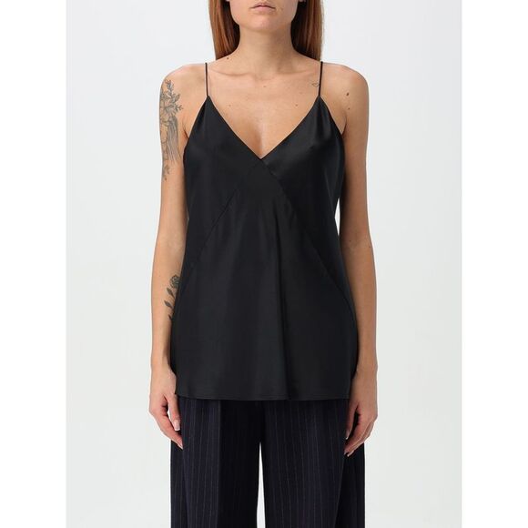 Max Mara Pianoforte Top Woman Black - Picture 1 of 4